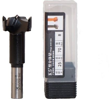 Сверло чашечное KWS HW для станка 25х70 R K5+ 4040-02001-2570R