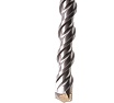 Бур по бетону, двойная спираль, Cobalt W-tip (22x460 мм; SDS PLUS) Denzel 705054