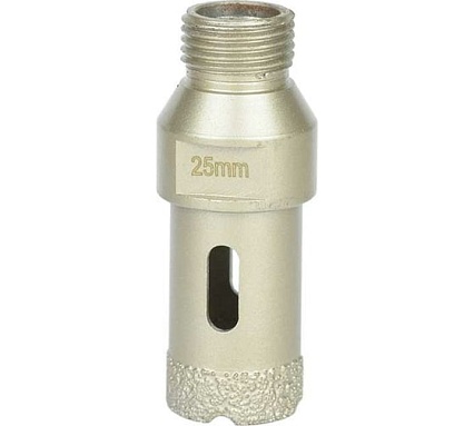 Коронка алмазная, вакуумное спекание (25х40 мм; 1/2"; М14) TECH-NICK TUK 136.600.7018