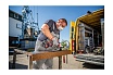 Аккумуляторная угловая шлифовальная машина Flex LBE 125 18.0-EC 499293