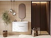 Тумба с раковиной Kerama Marazzi Riva 100 см правая, белый матовый