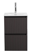 Мебель для ванной BelBagno Uno-Mini 40 см Темно-серый матовый
