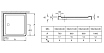 Поддон для душа Jacob Delafon Flight 80x80 белый
