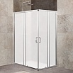 Душевой уголок BelBagno Unique 100/115x75/90 матовый