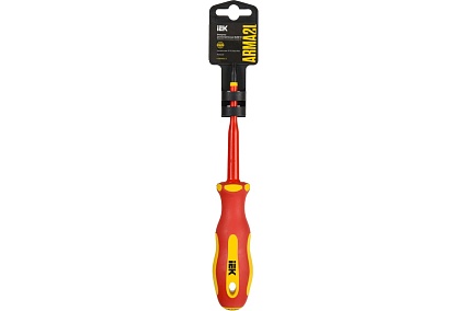 Отвертка IEK Arma2l 5 диэлектрическая slim ph2x100 т2 A2L5-SC31-T2-PH-20-100