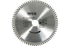 Диск отрезной по алюминию 230x30x3x2.2 мм, 60Т Yato YT-6091