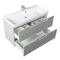 Тумба с раковиной BelBagno Vittoria 90 см Grigio Opaco