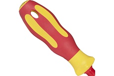 Шлицевая диэлектрическая отвертка Norgau 2,5х75 мм, тип N171-2,5x75 067062225