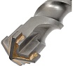 Бур 4XD по бетону SDS-MAX (45x1000 мм) Gigant GRD 45421