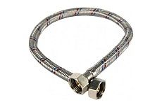 Гибкая подводка для воды Millennium из нержавеющей стали, 1/2 гайка/гайка, 80см PVFF12080