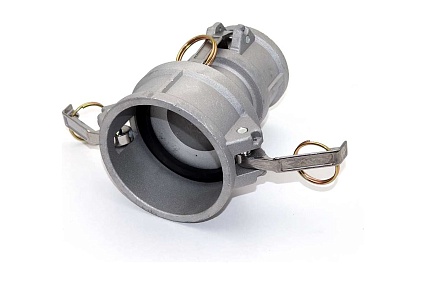 Камлок переходной алюминиевый HIMPT DD-300 (МАМА 75мм + МАМА 75мм) 3" х 3" 00-00012306