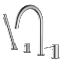 Смеситель на борт ванны Timo Saona 2320/13Y никель