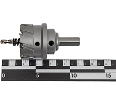 Коронка по металлу HM (50х28 мм; хвостовик 13 мм; комплект) D.BOR HS-HM-28-050-T