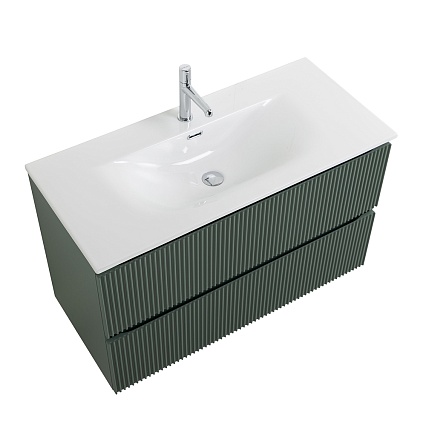 Тумба с раковиной BelBagno Uno 100 см Еловый матовый