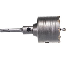 Коронка в сборе по бетону (75 мм; М22) Vertextools 222-0075