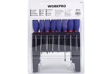 Набор отверток и бит WORKPRO 100 шт. с подставкой PRO WP200507