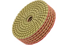 Алмазный гибкий шлифовальный круг (100 мм, P800, мокрое шлифование, 5 шт.) Matrix 73511