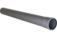 Труба EVER PLAST 50, 1 м, пп, толщина 1.5 мм 552363