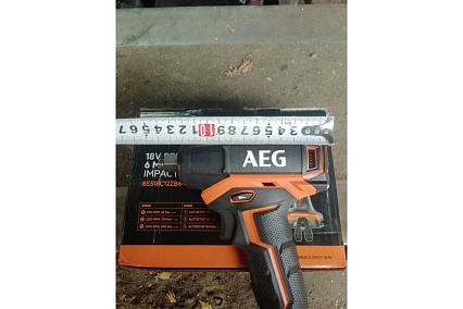 Бесщеточный аккумуляторный ударный гайковерт AEG BSS18C12ZB6-0 4935472012