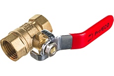 Шаровой кран ProfEco 1/2 ВР-ВР, муфтовый, ручка, Ду15, Ру20 11Б27п1 PE-12FFL