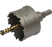Коронка твердосплавная с центрирующим сверлом по металлу 54 мм Vertextools 1819-54