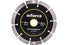 Диск алмазный по бетону (150х22.2 мм) для УШМ Inforce 11-01-510