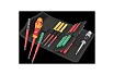 Набор бит с битодержателем WERA Kraftform Kompakt VDE 16 extra slim 1 Tool Finder 1x9x98; PH1x157; PH2x157; PZ1x157; PZ2x157; 1x1x157; 1x2x157; TX1 WE-006608