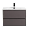 Мебель для ванной BelBagno Kraft 39-700 70 см эмаль, Темно-серый матовый