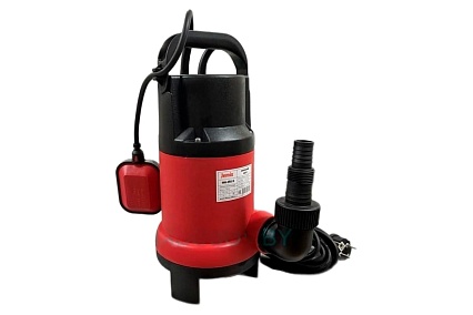 Насос фекальный JEMIX ФН-250-9 900 Вт, корпус пластик, макс. подъем 9 м, макс. произв. 15 куб.м/ч 87664