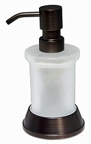 Дозатор жидкого мыла WasserKRAFT Isar K-2399 темная бронза