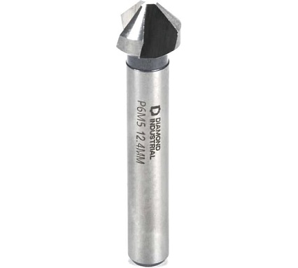 Зенковка по металлу 12,4 мм P6M5 конус 90 гр. DIN 335 Diamond Industrial DIDZM124