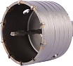 Коронка по кирпичу, камню, бетону 85 мм, М22, SDS-plus для перфоратора DERZHI 8306-012