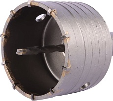 Коронка по кирпичу, камню, бетону 85 мм, М22, SDS-plus для перфоратора DERZHI 8306-012