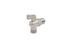 Угловой шаровой кран VRT 1/2'' - 1/2'' нар/нар рукоятка сверху 522219