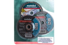 Набор дисков (76 мм; отрезной, зачистной, алмазный) Metabo 626879000