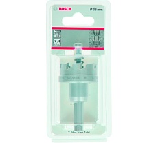Коронка Precision for Sheet Metal с твердосплавными напайками 38 мм Bosch 2608594144