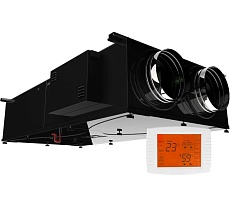 Приточно-вытяжная установка с рекуперацией Dospel selen-500 ii by-pass 017-9801