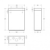 Бачок для унитаза Cezares Stylus CZR-151-T