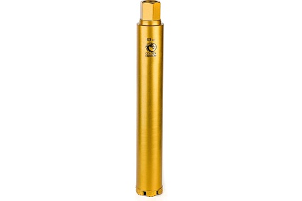 Коронка алмазная по бетону 63/400 мм, 6 сегментов, 1 1/4 GOLDEN DRAGON 063/400.11/4.GD