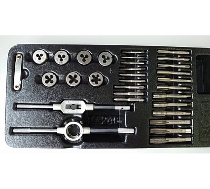 Набор плашек и метчиков, HSS, 31 шт. Neo Tools 84-246