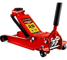 Подкатной домкрат универсальный для СТО Stayer Red ForceF-37 3.5т, 98-535мм 43158-3.5