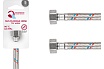 Гибкая подводка ECONOCE SUS, гайка 1/2" - гайка 1/2", 150 см EC020150