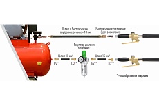 Хоппер-ковш для штукатурных работ Eco SGH-01 EC1538-1