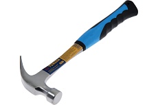 Молоток-гвоздодер Тундра цельнокованый, 2К рукоятка, 570 г 5271057