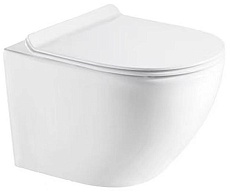 Подвесной унитаз Azario Gloria AZ-2003 безободковый, с микролифтом