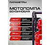 Мотопомпа бензиновая Ставр D=50мм, Stavr SMP 50, 4т ДВС 208см³, 5200Вт (7 л.с), 600л/мин, глубина 8м, напор 27м, (метал.гайки, фильтр, оснастка) 9070600086
