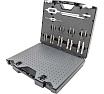 Набор ручных метчиков и плашек Norgau UNF 1/4-1", 37 предметов HSS 013904650