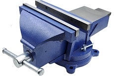 Слесарные поворотные тески TORNERI L губок 250 мм Т019413