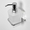 Дозатор жидкого мыла WasserKRAFT Leine K-5099WHITE белый
