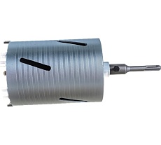 Коронка алмазная по бетону Laser Deep Drill (112х150 мм) Hilberg HD311